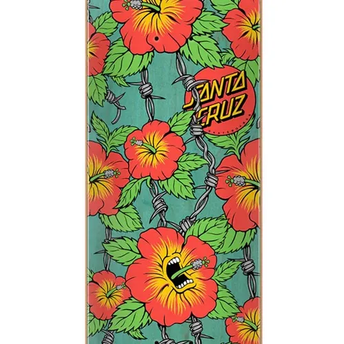 Santa Cruz Screaming Hibiscus 8.0 Skateboard Deck