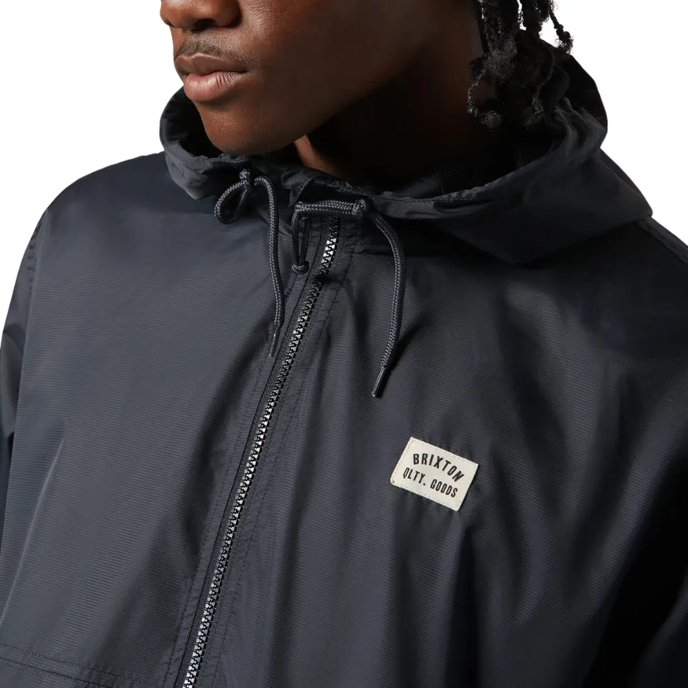 Brixton Claxton Woodburn Lightweight Black Jacket