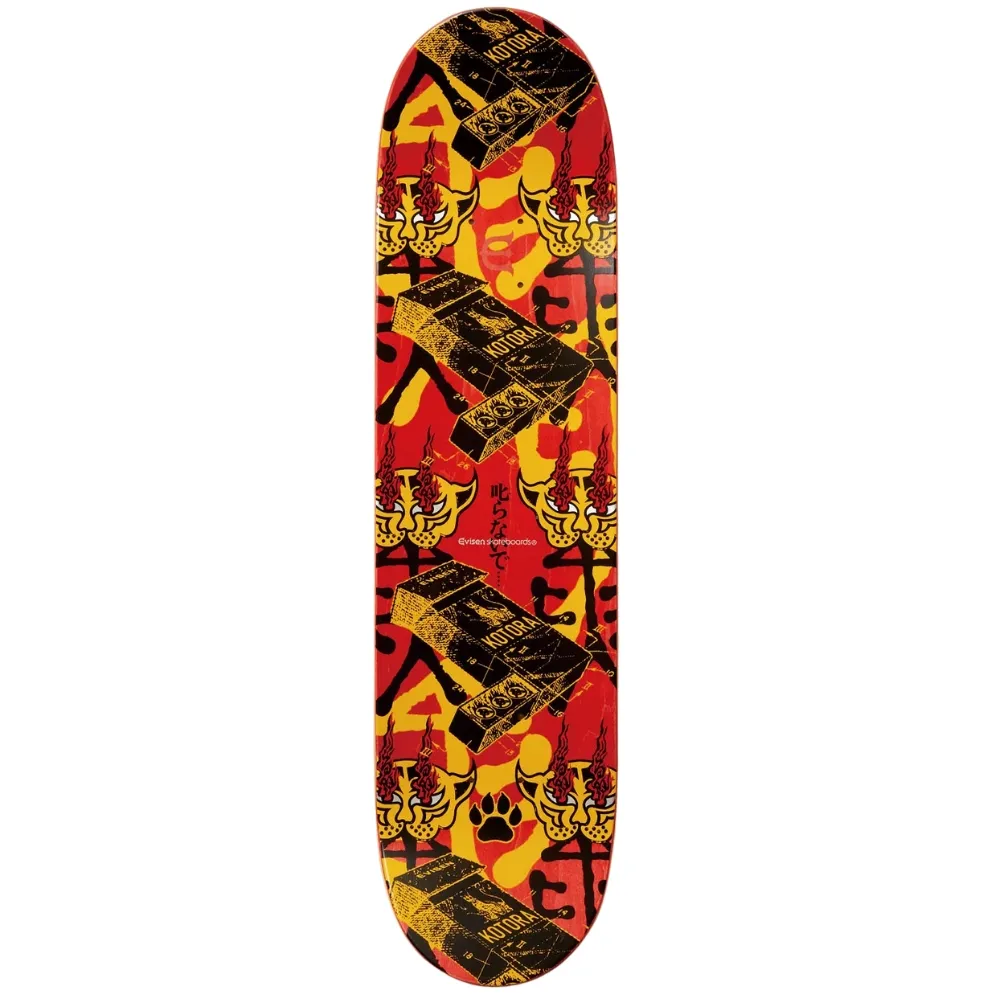 Evisen Tora Fire Kotora Mitani 8.5 Skateboard Deck