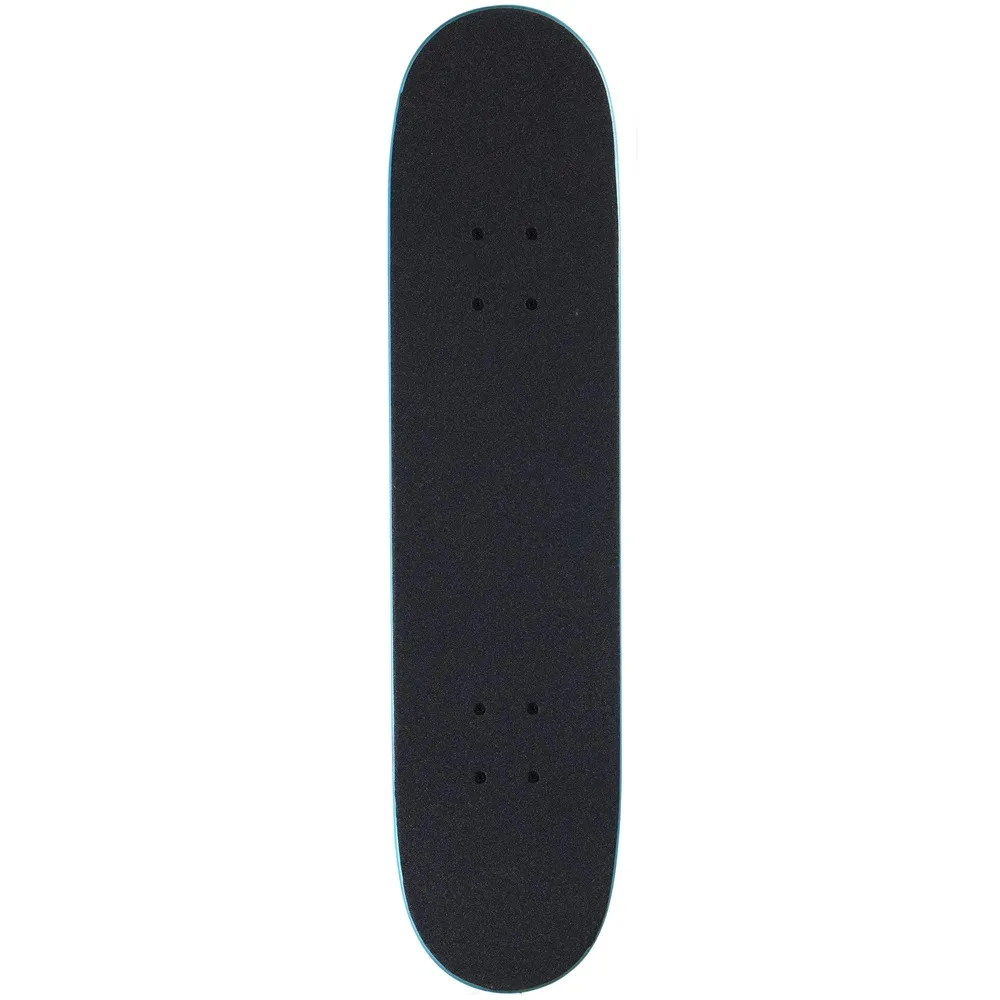 Push Peek Over Green Yellow 7.25 Complete Skateboard