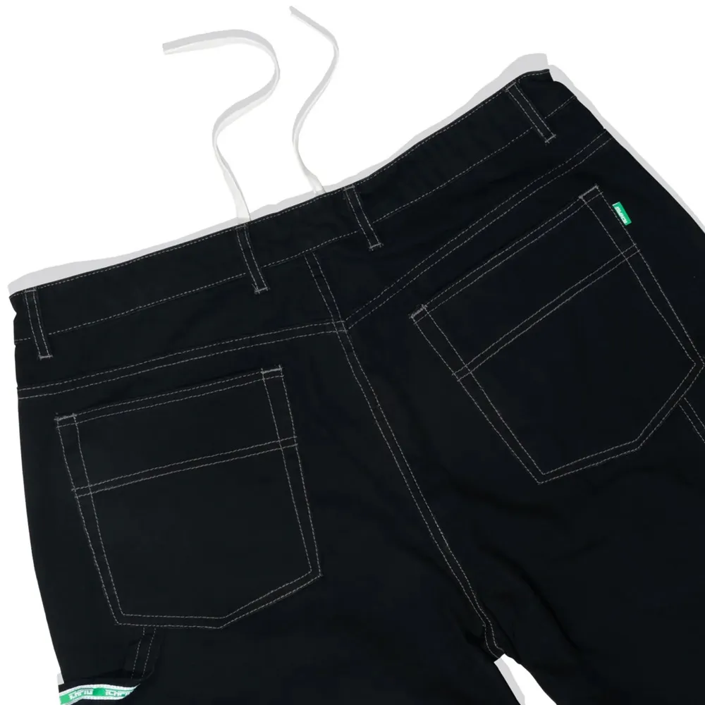 Ichpig Workshop Black Canvas Pants