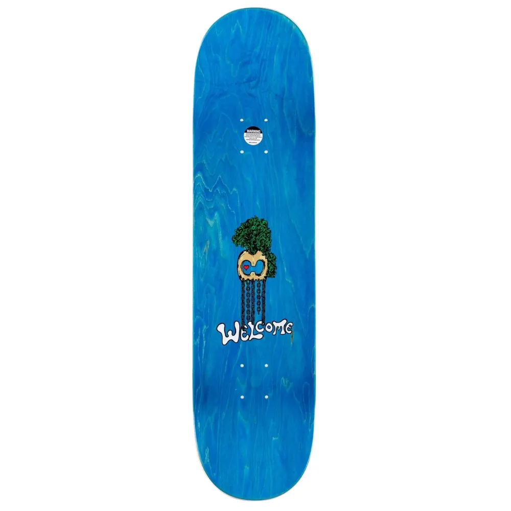 Welcome Wave On Island White 8.38 Skateboard Deck