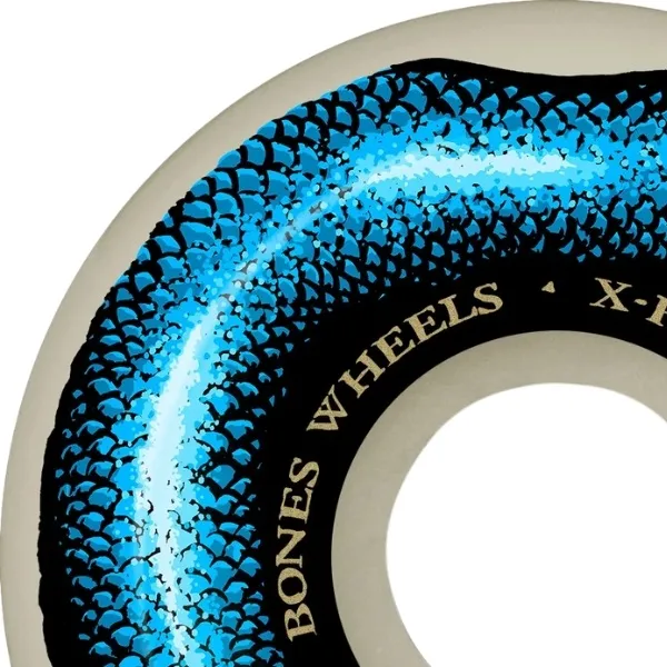 Bones X-Formula Smokin Snake Side Cut V5 99A 55mm Skateboard Wheels