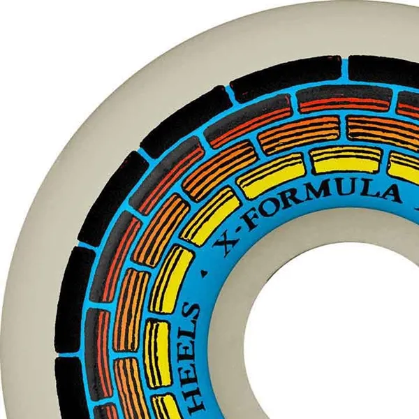 Bones X-Formula Wishing Well Side Cut V5 99A 58mm Skateboard Wheels