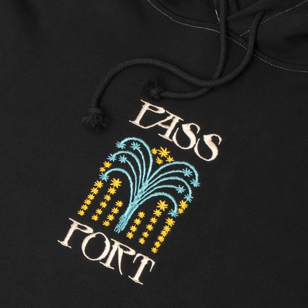 Passport Roman Candle Black Hoodie