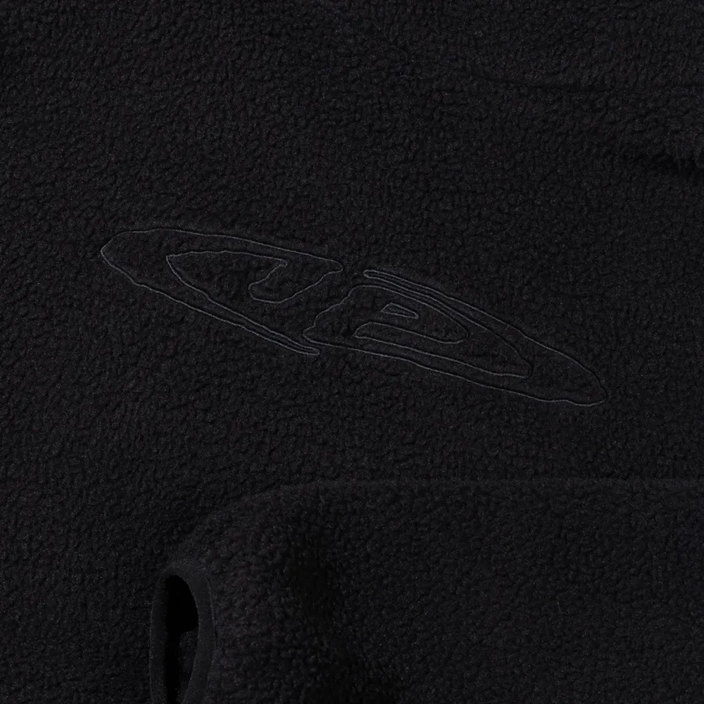 Ichpig Sherpa Hi Guard Black Hoodie