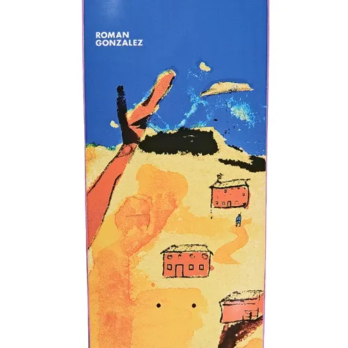 Polar Skate Co Roman Gonzalez Soldier 1991 JNR Shape 8.65 Skateboard Deck