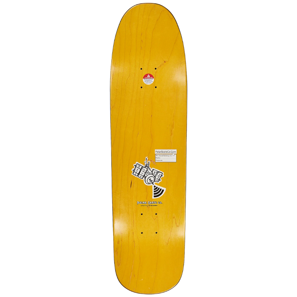 Polar Skate Co Aaron Herrington Planet 1991 Jr Shape 8.65 Skateboard Deck