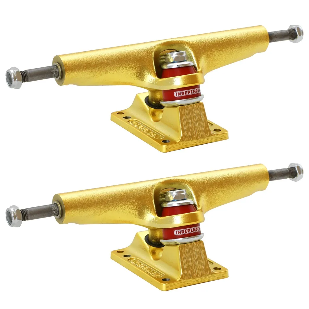 Independent Stage 4 Gold Set Of 2 Skateboard Trucks