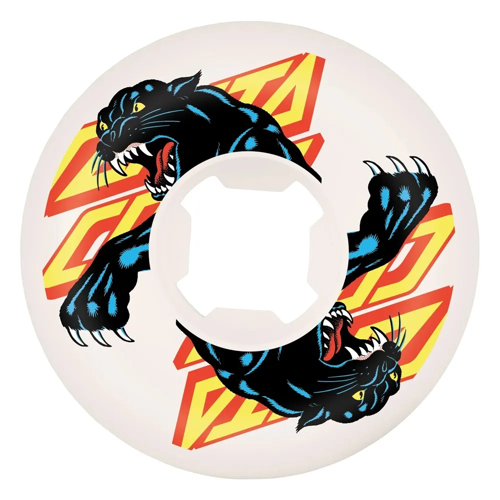 Slime Balls Natas Kaupas Hardline White 95A 54mm Skateboard Wheels