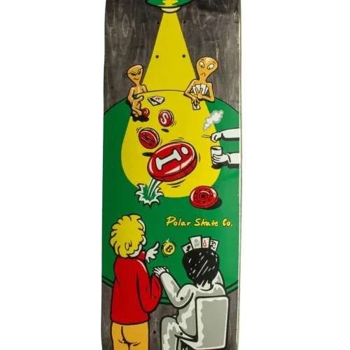 Polar Skate Co Oskar Rozenberg Poker Face 8.125 Skateboard Deck