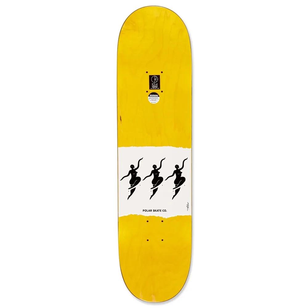 Polar Skate Co Team Model No Complies 8.25 Skateboard Deck