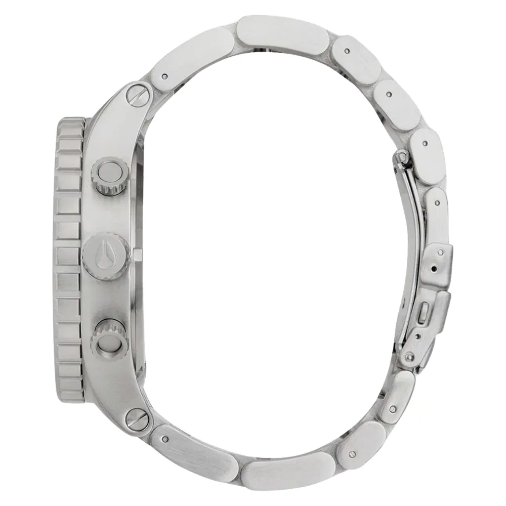 Nixon 51-30 Chrono V1 Navy Sunray Silver Watch