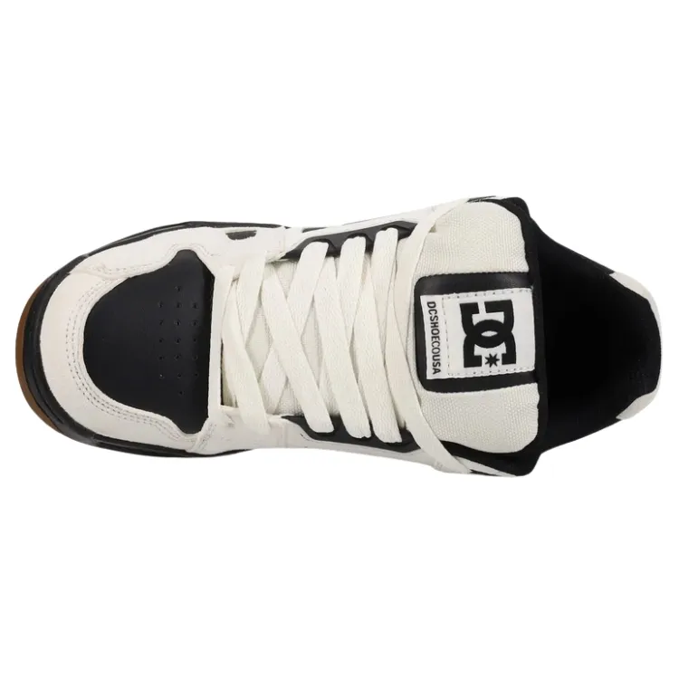 DC Stag Off White Mens Skate Shoes