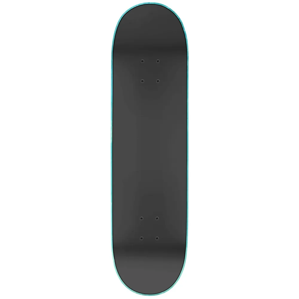 Push Peek Over Soft Top Yellow 7.0 Complete Skateboard