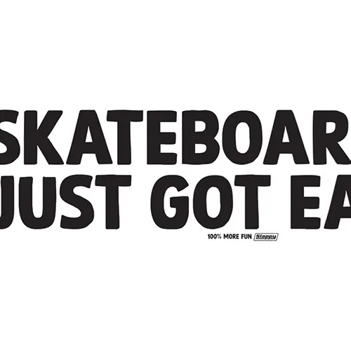 Slappy White Bumper Sticker