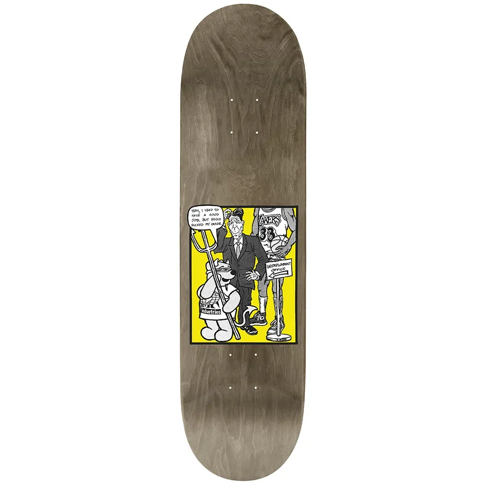 World Industries Steve Rocco III Brown 8.25 Skateboard Deck