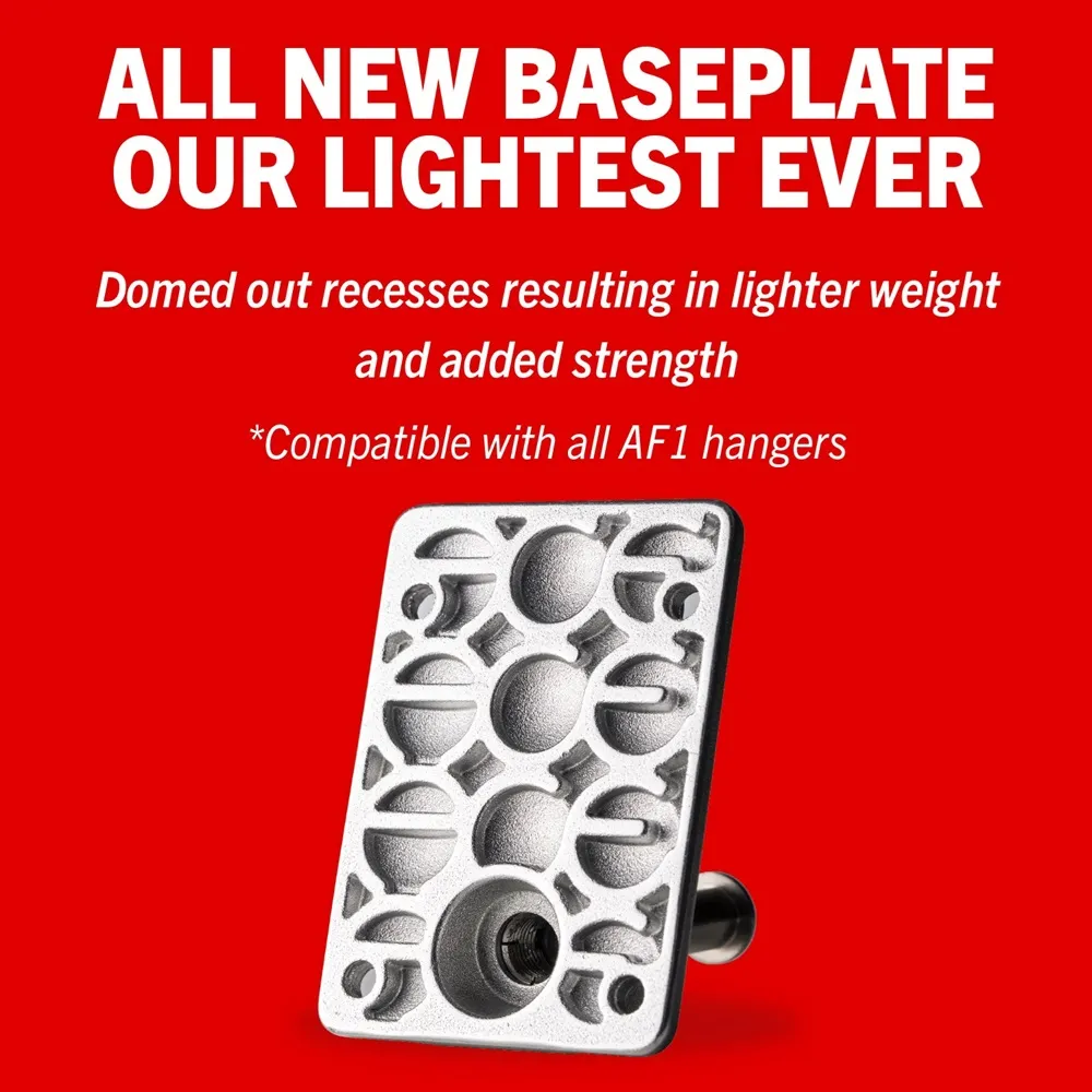 Ace AF1 Inverted Hollow Raw Polished Set Of 2 Baseplate