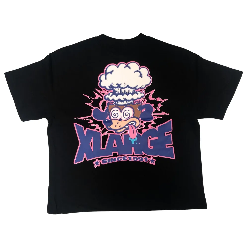 XLarge Gone Mad Gorilla Fit Black T-Shirt