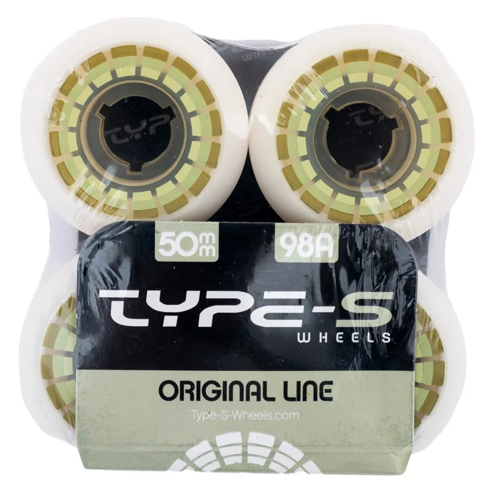 Type S Original Line 98A 50mm Skateboard Wheels