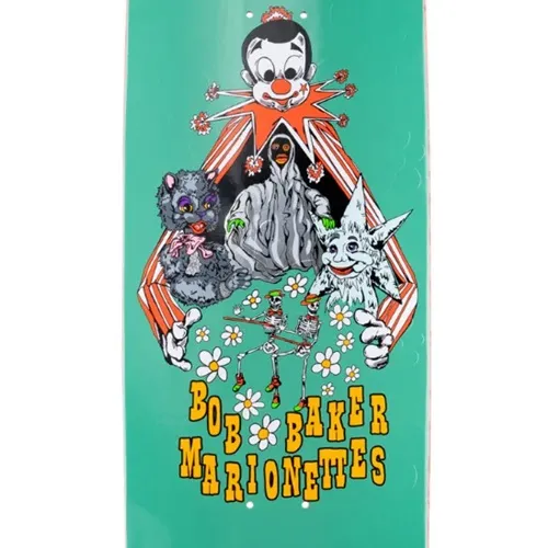 Welcome Bob Baker On Boline Green 9.25 Skateboard Deck