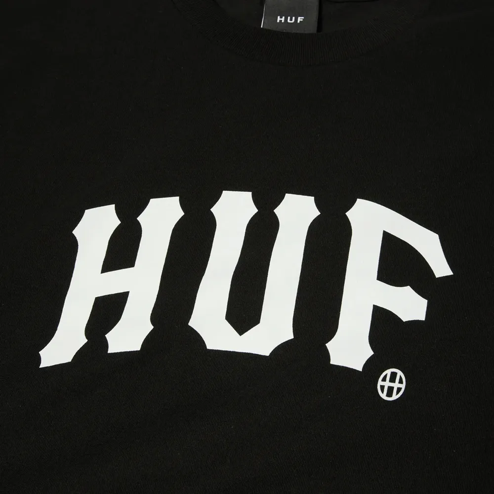 HUF Arch Black T-Shirt