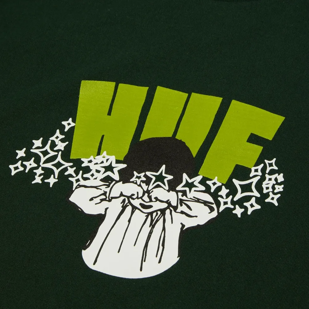 HUF Dazed Forest Green T-Shirt