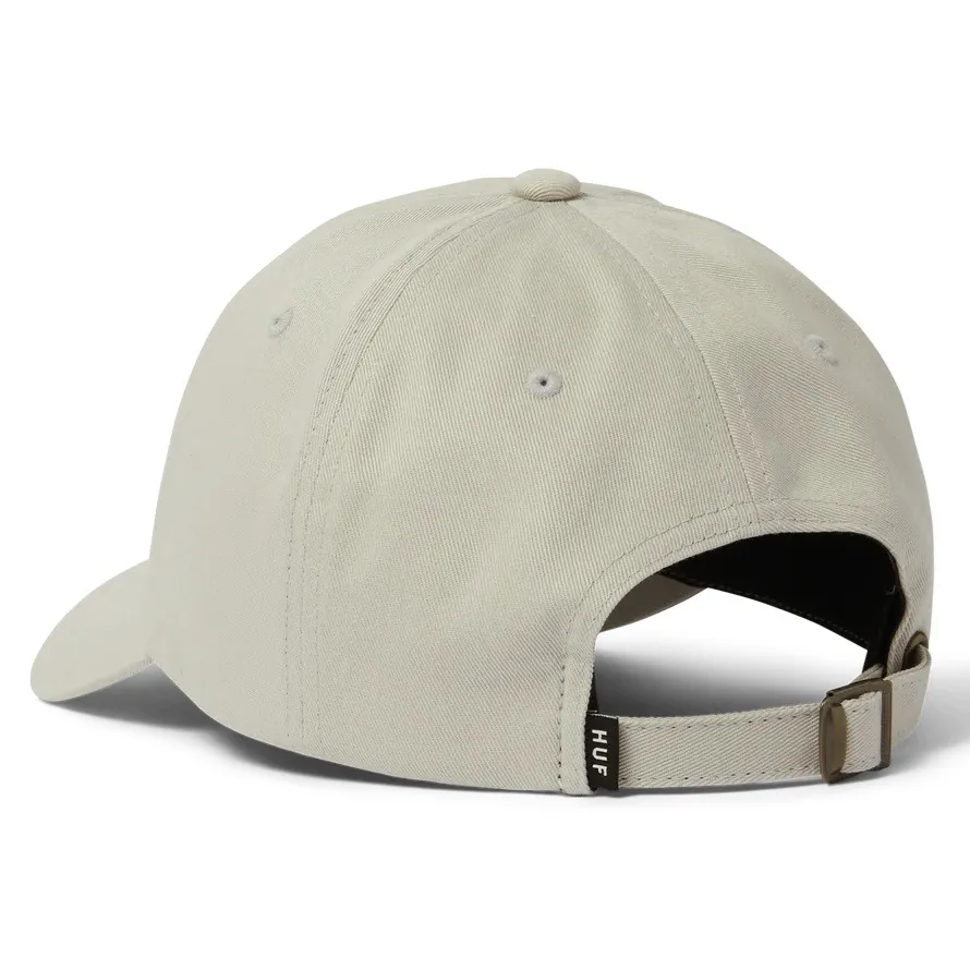 HUF Megablast Multi 6 Panel Curved Visor Frost Grey Hat