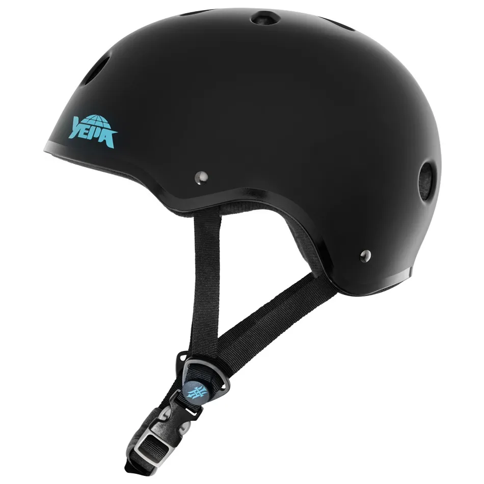 Yepa T Shell Pro Certified Hawk Matte Black Teal Helmet
