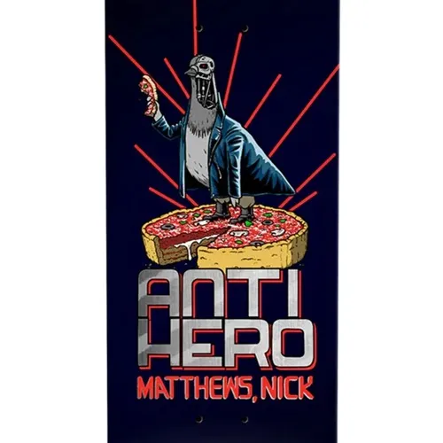 Anti Hero Matthews P2 Judgement Day Black 8.38 Skateboard Deck