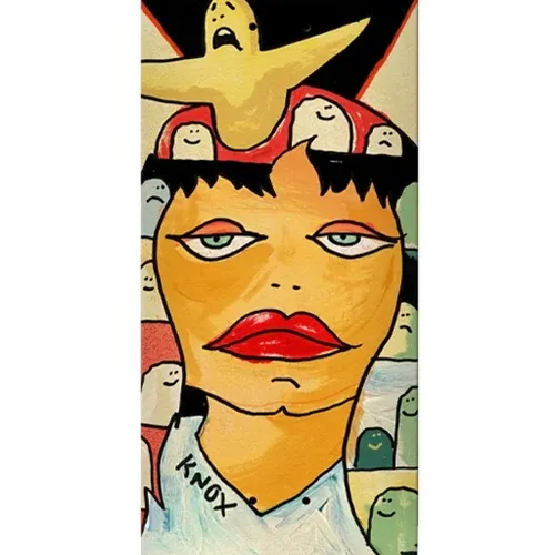 Krooked Knox Three Star 8.25 Skateboard Deck