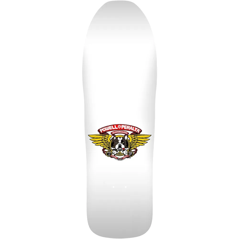 Powell Peralta Frankie Hill Bulldog White Gold Foil 10.0 Skateboard Deck