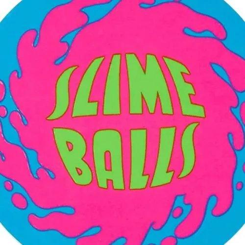 Slime Balls Splat Logo Sticker