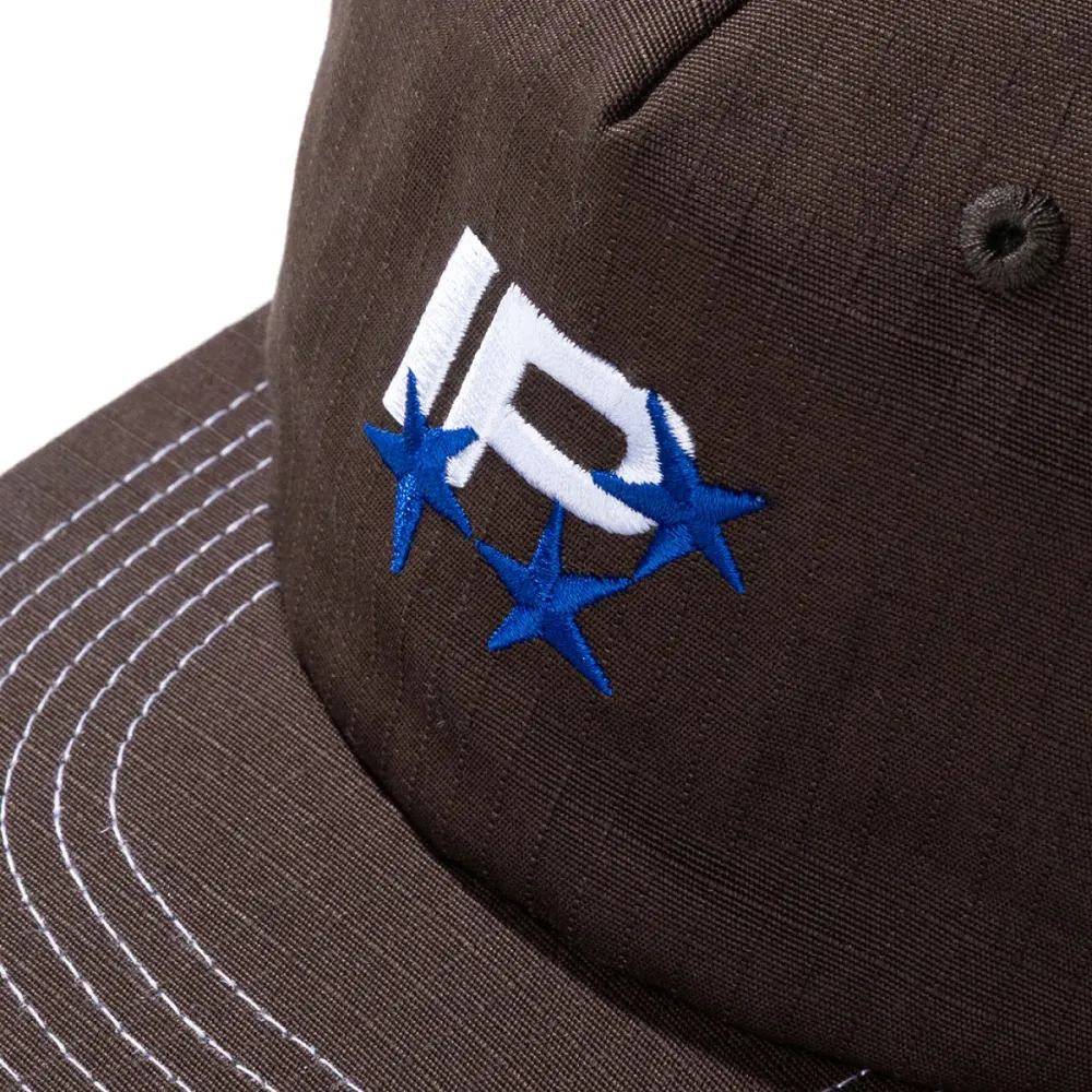 Ichpig Capital 5 Panel Dark Brown Hat