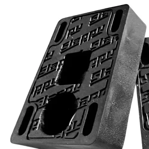 Slappy Big Blocks 3/4 Black Skateboard Riser Pads