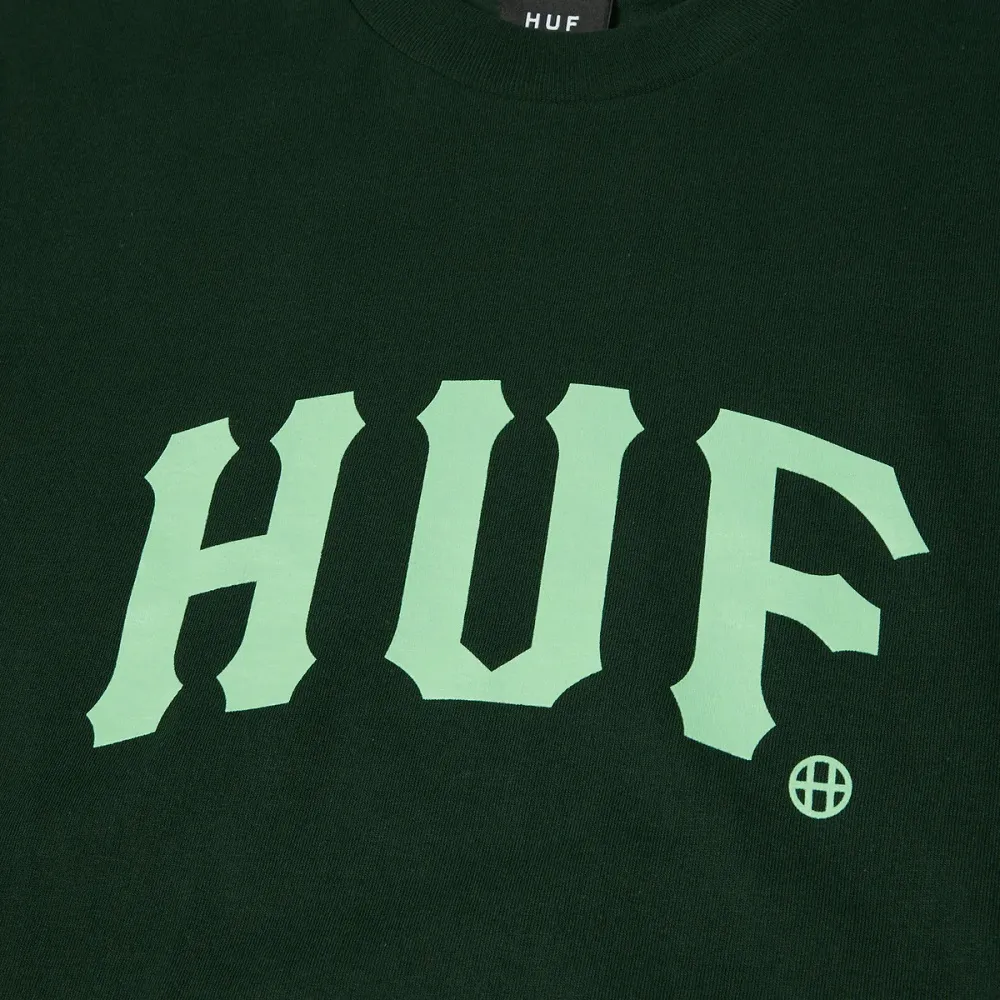 HUF Arch Forest Green T-Shirt