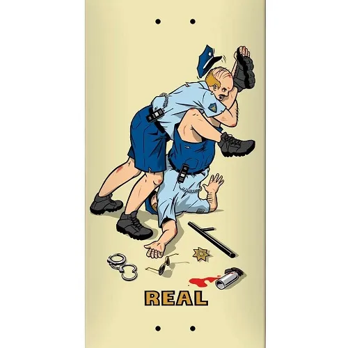 Real Double Duty Security 8.5 Skateboard Deck