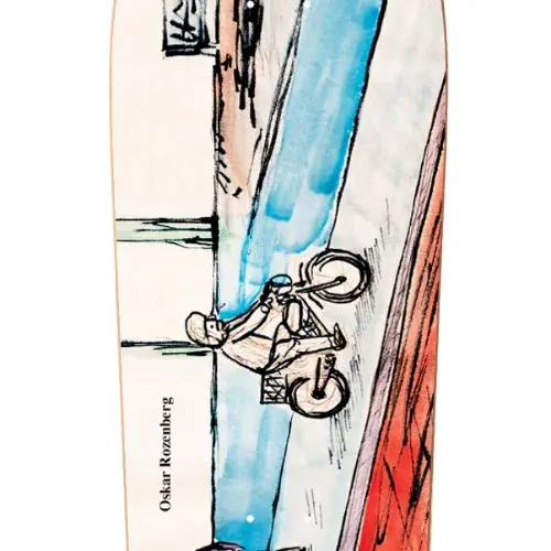 Polar Skate Co Oskar Rozenberg West Harbour Dane1 Shape 9.75 Skateboard Deck