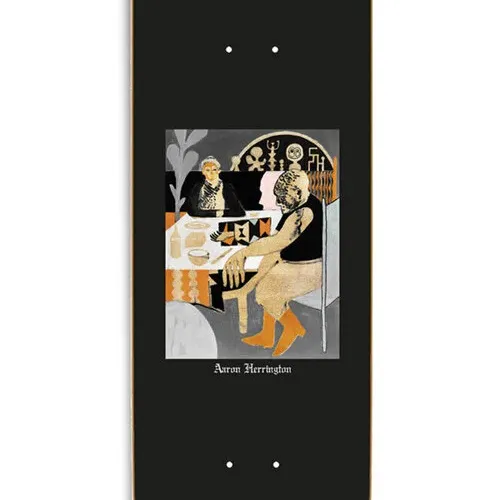 Polar Skate Co Aaron Herrington Tea Riders Black 8.375 Skateboard Deck