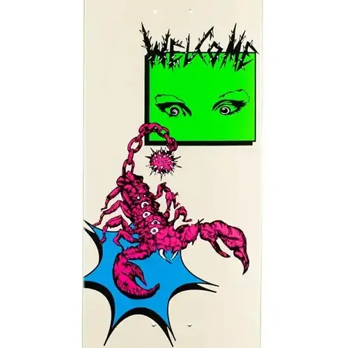 Welcome Mace On Evil Twin Bone 8.25 Skateboard Deck