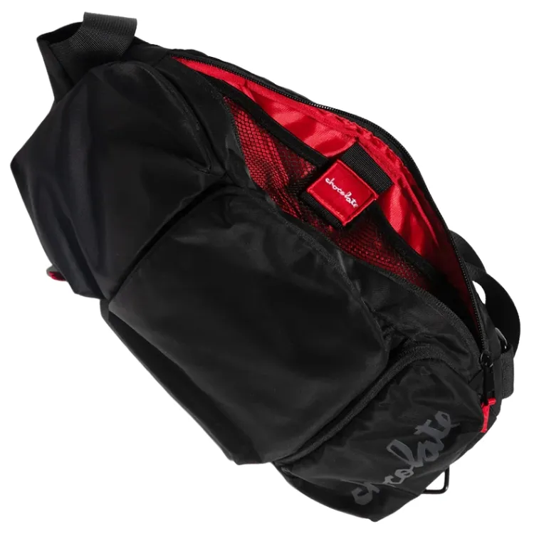 Chocolate Sling Sack Black Shoulder Bag