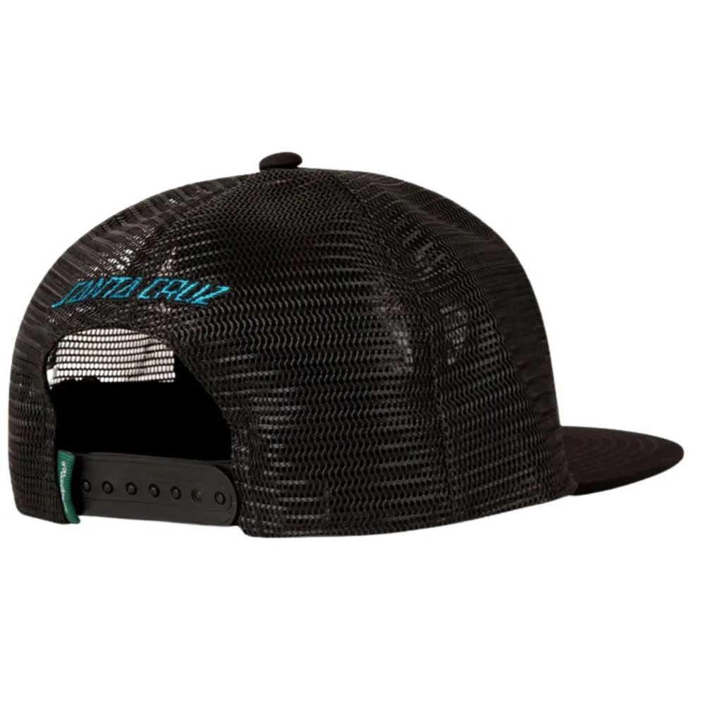 Malbon Golf X Santa Cruz Black Trucker Hat
