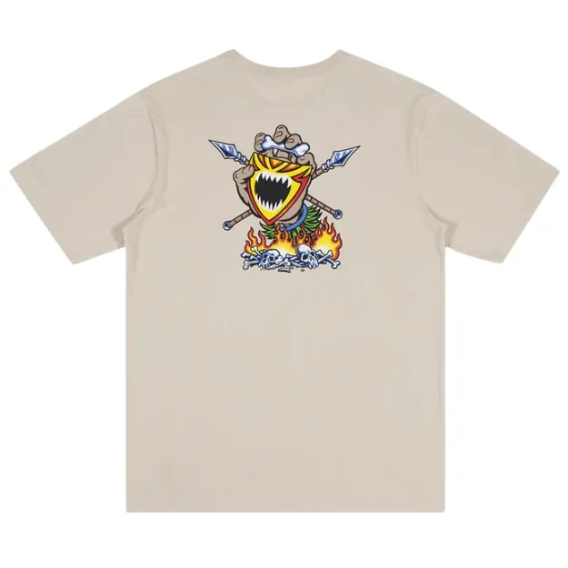 Santa Cruz Salba Screaming Witch Doctor Natural T-Shirt