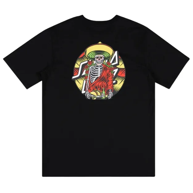 Santa Cruz Guzman Dining Dot Black T-Shirt