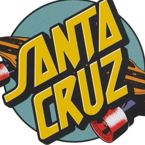 Santa Cruz Summer 76 Matte Yellow Sticker