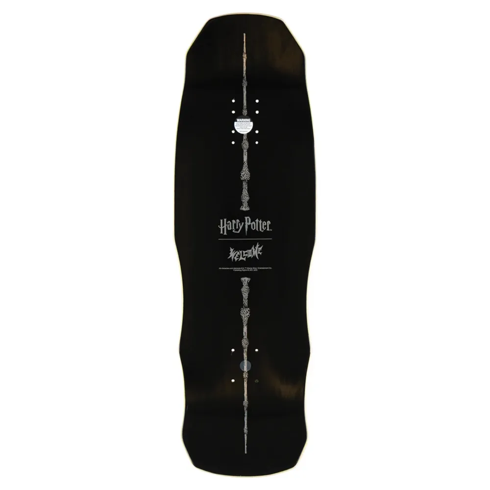 Welcome X Harry Potter Voldemort On Dark Lord Dark Green Stain 9.85 Skateboard Deck