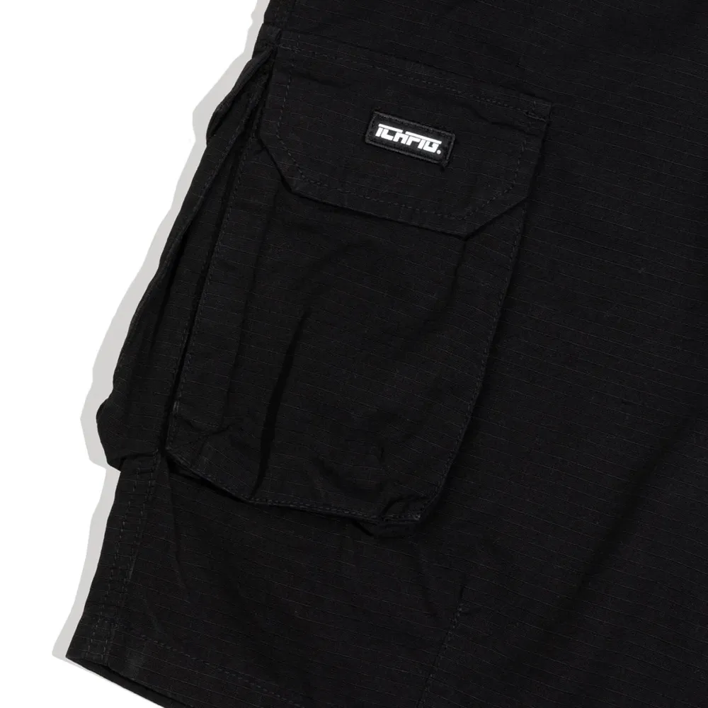 Ichpig Cargo 3/4 Black Shorts