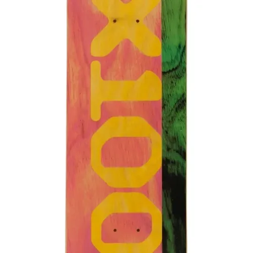 Gx1000 Split Stain Pink Olive Yellow 8.625 Skateboard Deck