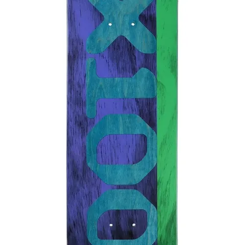 Gx1000 Split Stain Purple Green Blue 8.375 Skateboard Deck