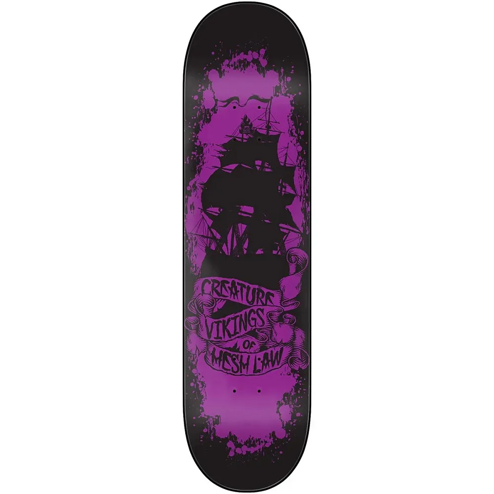 Creature Gravette Vikings Of The Hesh Law XX Pro 8.3 Skateboard Deck